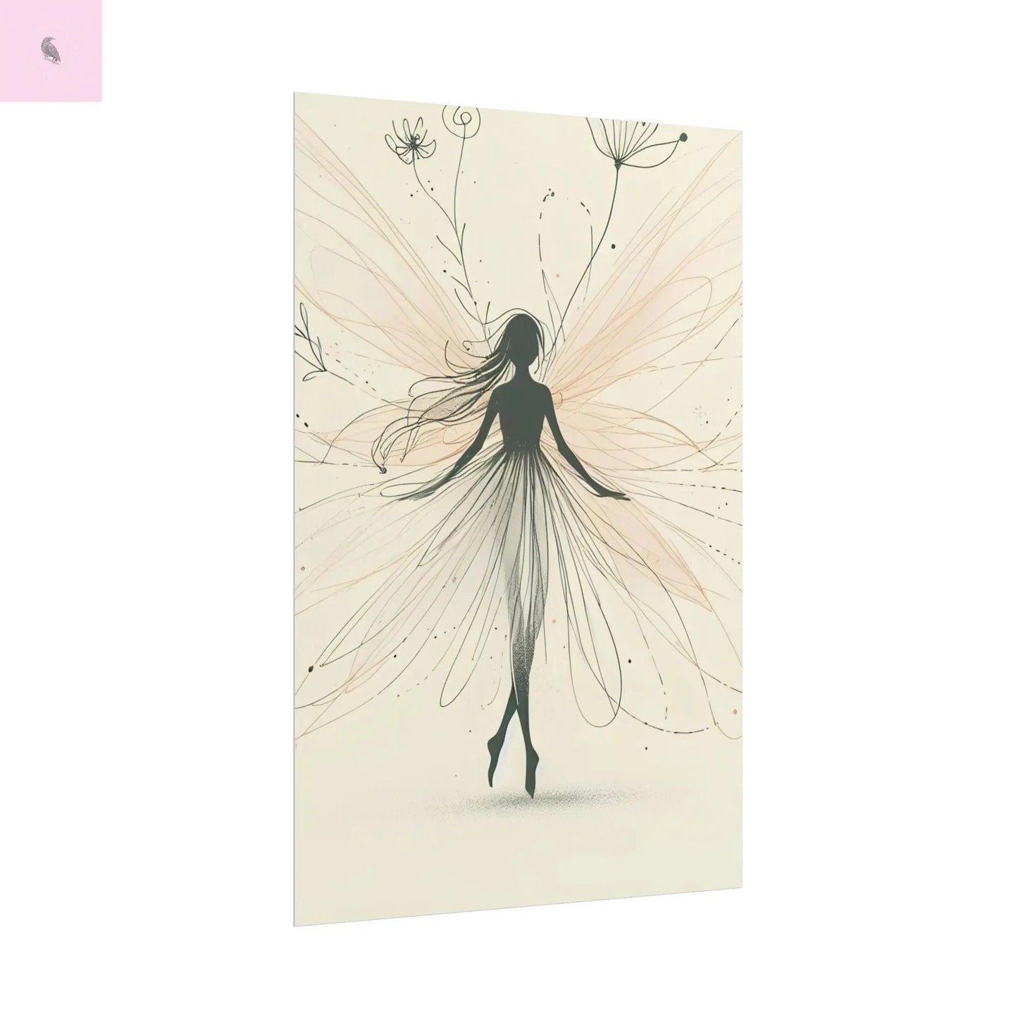 Fairy Poster - The flirty crow
