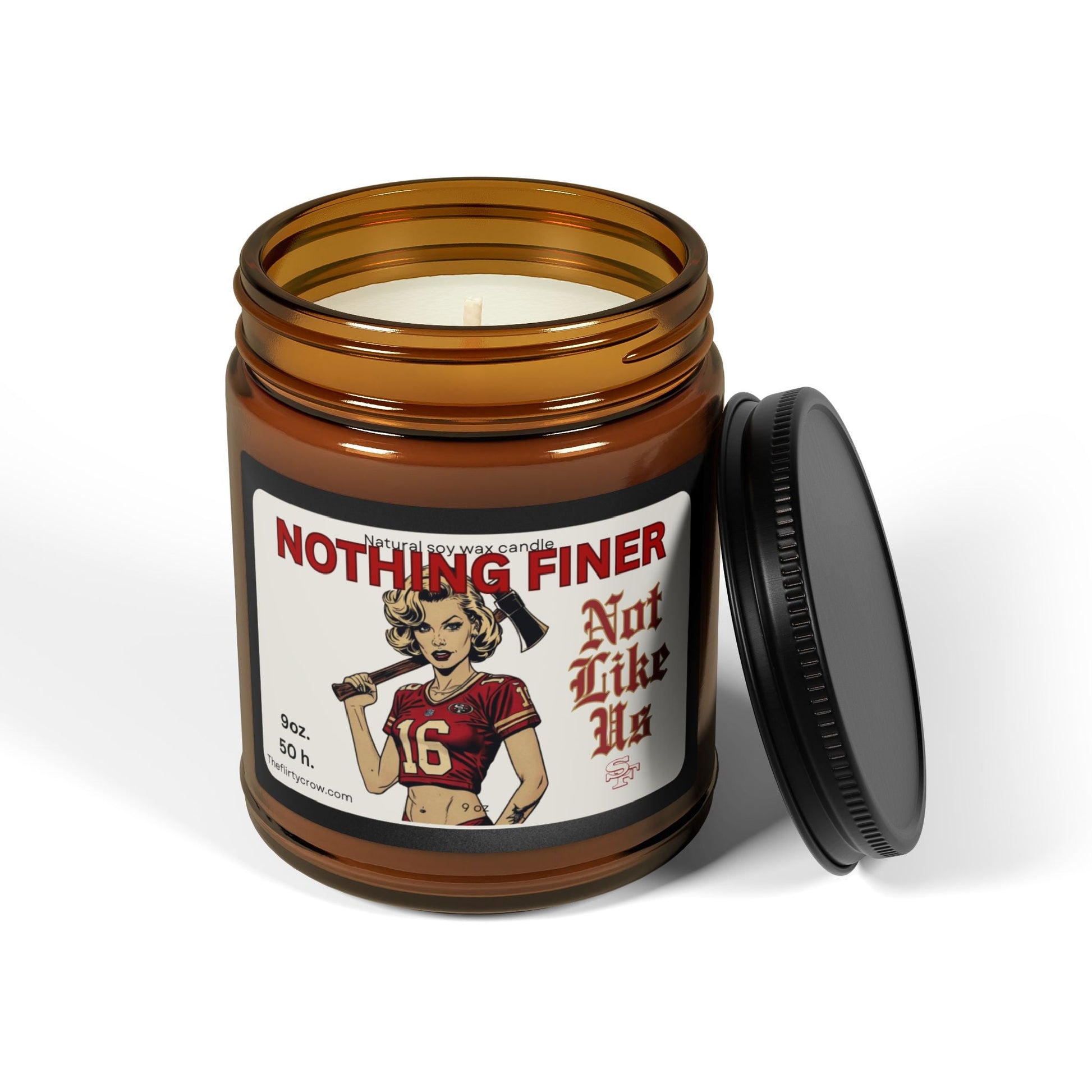 49er Fan Soy Candle ,Game Day candles for 49er fans The flirty crow