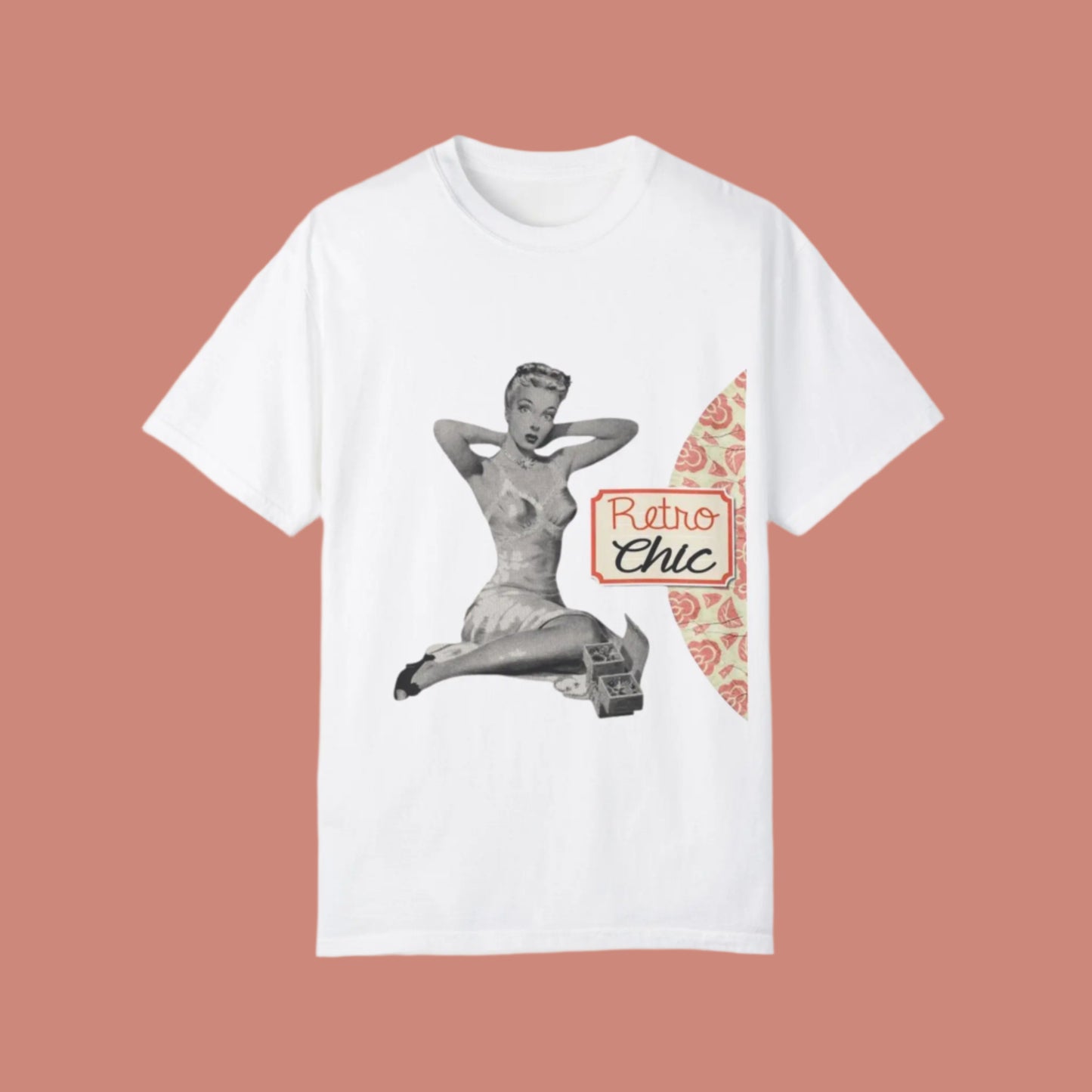 Retro Chic Comfort Colors Tee - The flirty crow