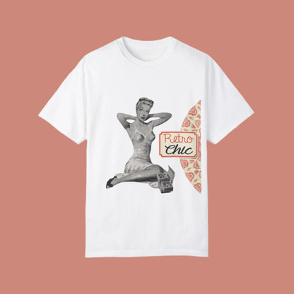 Retro Chic Comfort Colors Tee - The flirty crow