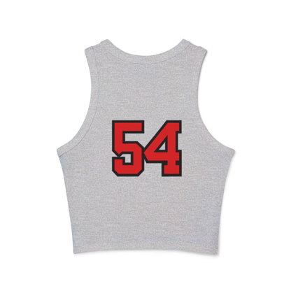 Faithful to the Bay Women’s Micro Tank Top, Casual Summer Top, Sportswear, Gift for Sports Fans, 49er fan gift
