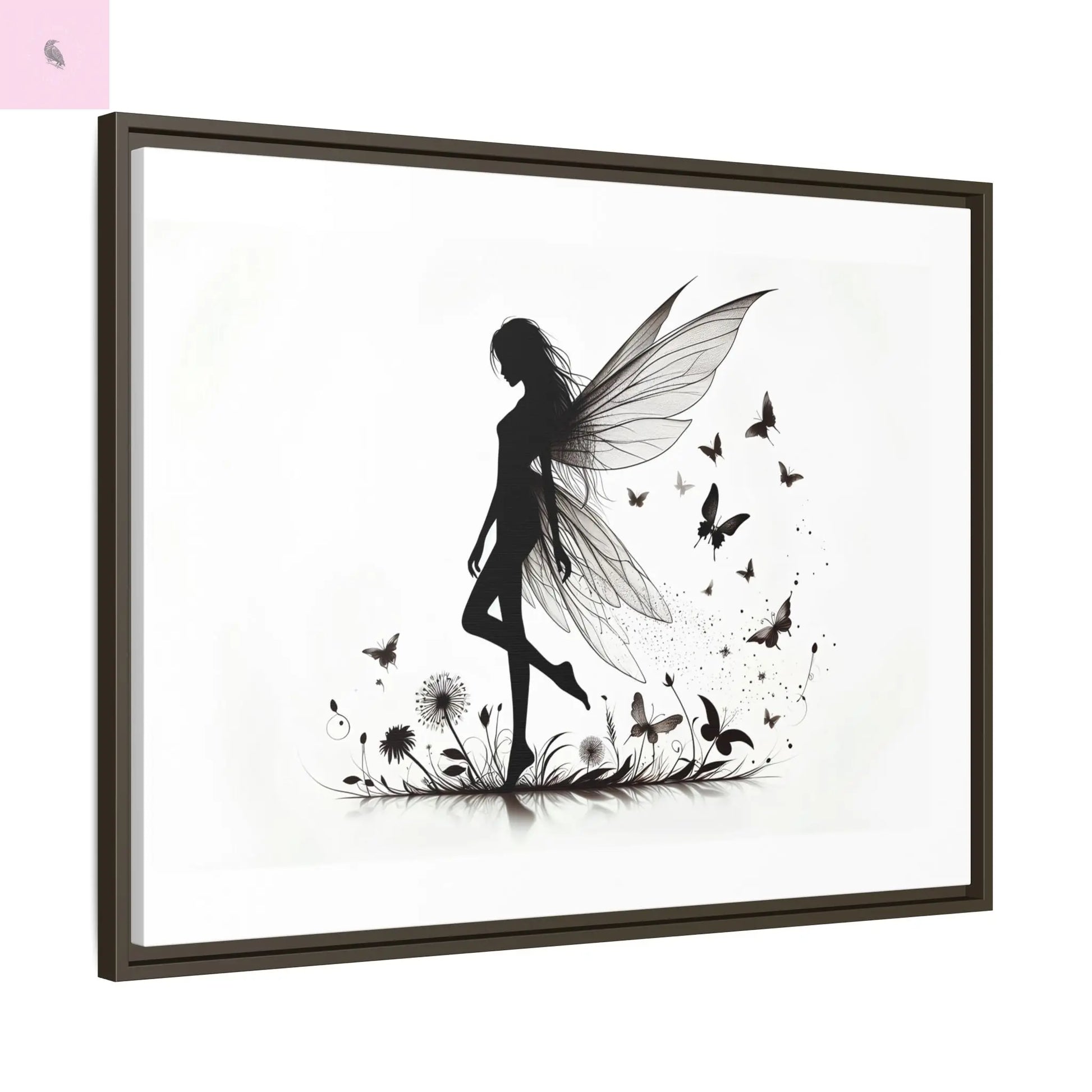Fairy Canvas Wall Art - The flirty crow
