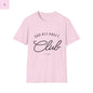 women's babes club unique fun cotton  Softstyle T-Shirt the flirty crow
