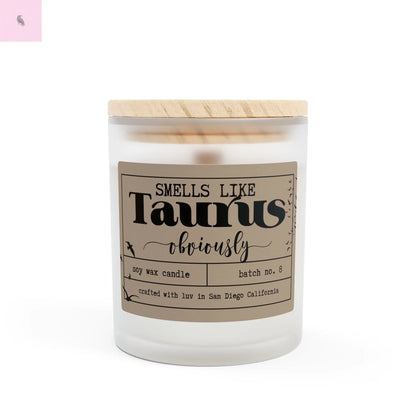 Astrology Lovers Glass Candle the flirty crow