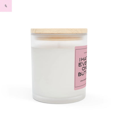 funny bad day antisocial moody soy wax candle. the flirty crow