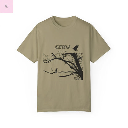 Unisex crow lover unique tshirt the flirty crow