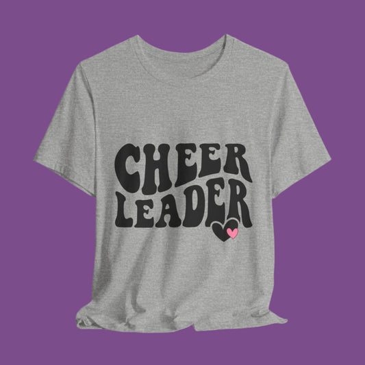 Unisex classic high quality cheerleader tee. cotton, soft, cheer squad tee, cheerleading, cheer mom, cheer team, cheer the flirty crow