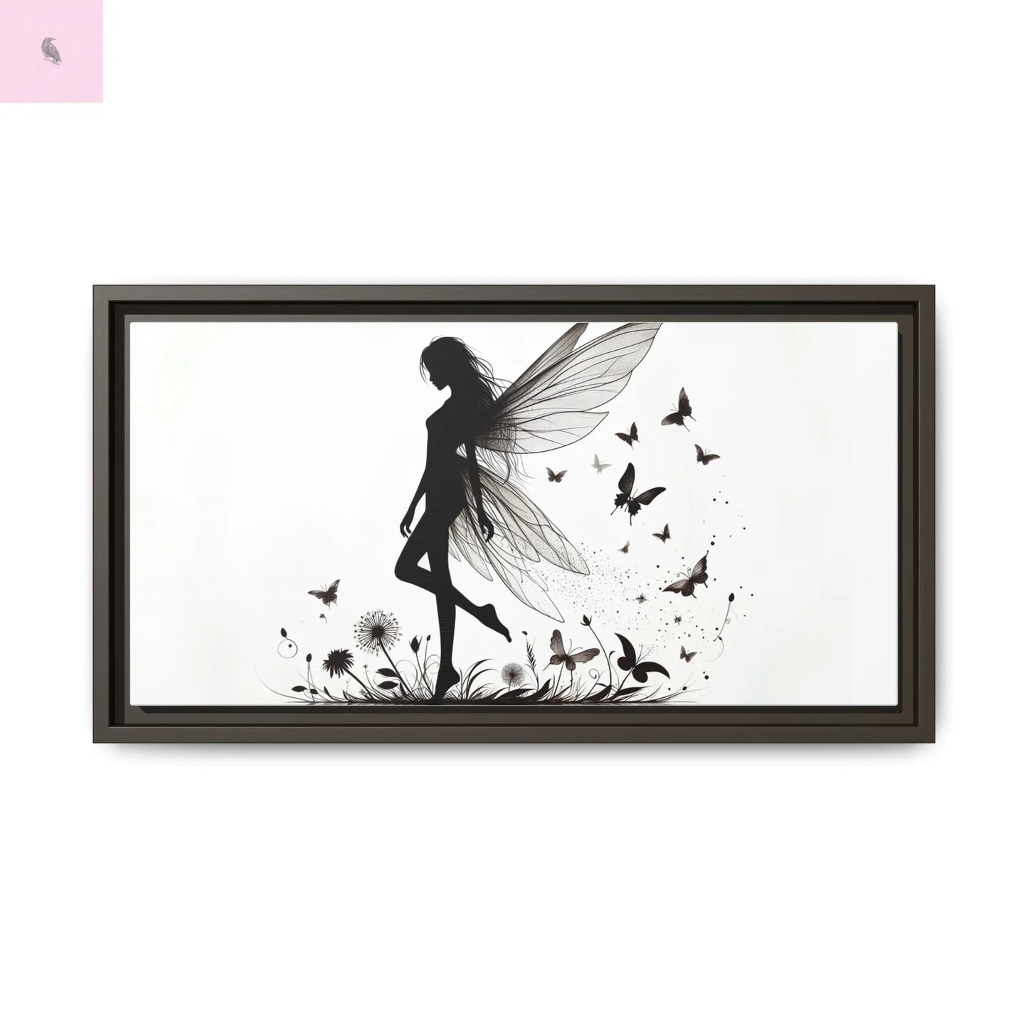 Fairy Canvas Wall Art - The flirty crow