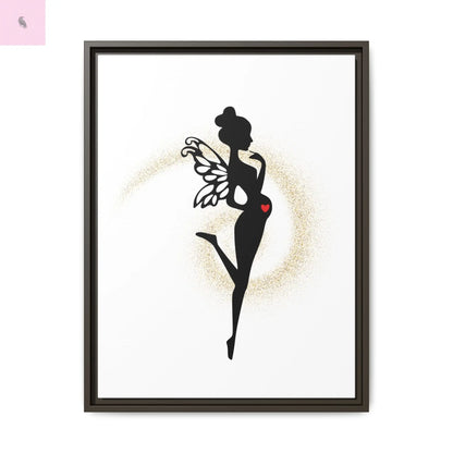 Framed Fairy Art Print - Enchanting Decor for Expecting Mothers, Baby Shower Gift, Elegant Nursery Wall Art, Whimsical Home Accent The flirty crow