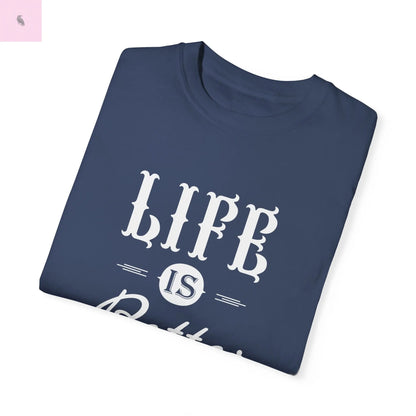 Life is Better in Boots Unisex T-Shirt - Perfect for Boot Lovers & Outdoor Enthusiasts The flirty crow