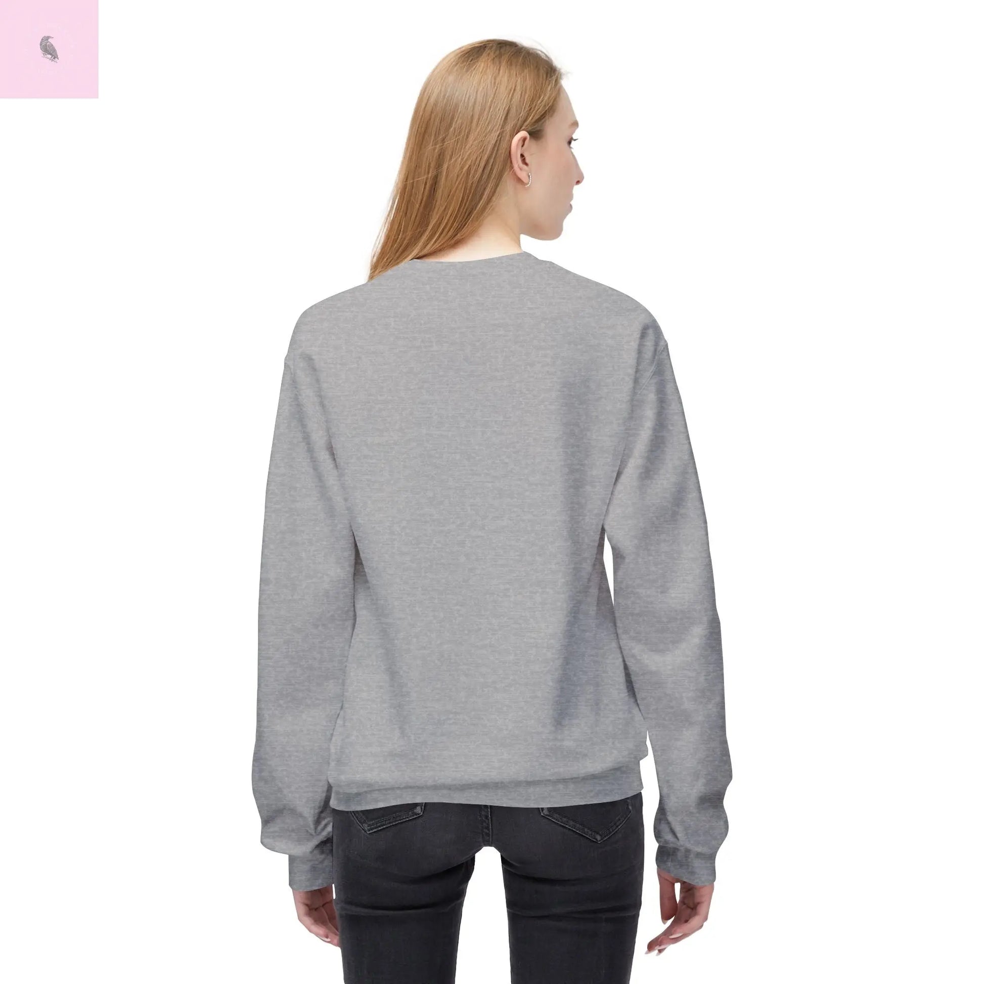 crow spirit animal crewneck sweatshirt the flirty crow