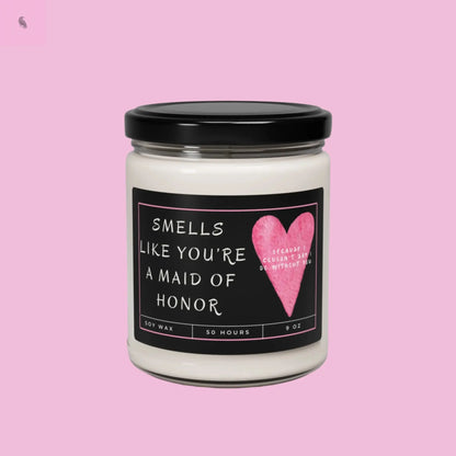 Maid of Honor Soy Candle The flirty crow