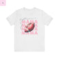 Football mama graphic soft cotton short sleeve quality printed  tee. Sports lover gift. the flirty crow