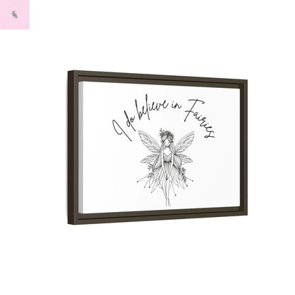 Fairies Canvas, Framed (Multi-color) - The flirty crow