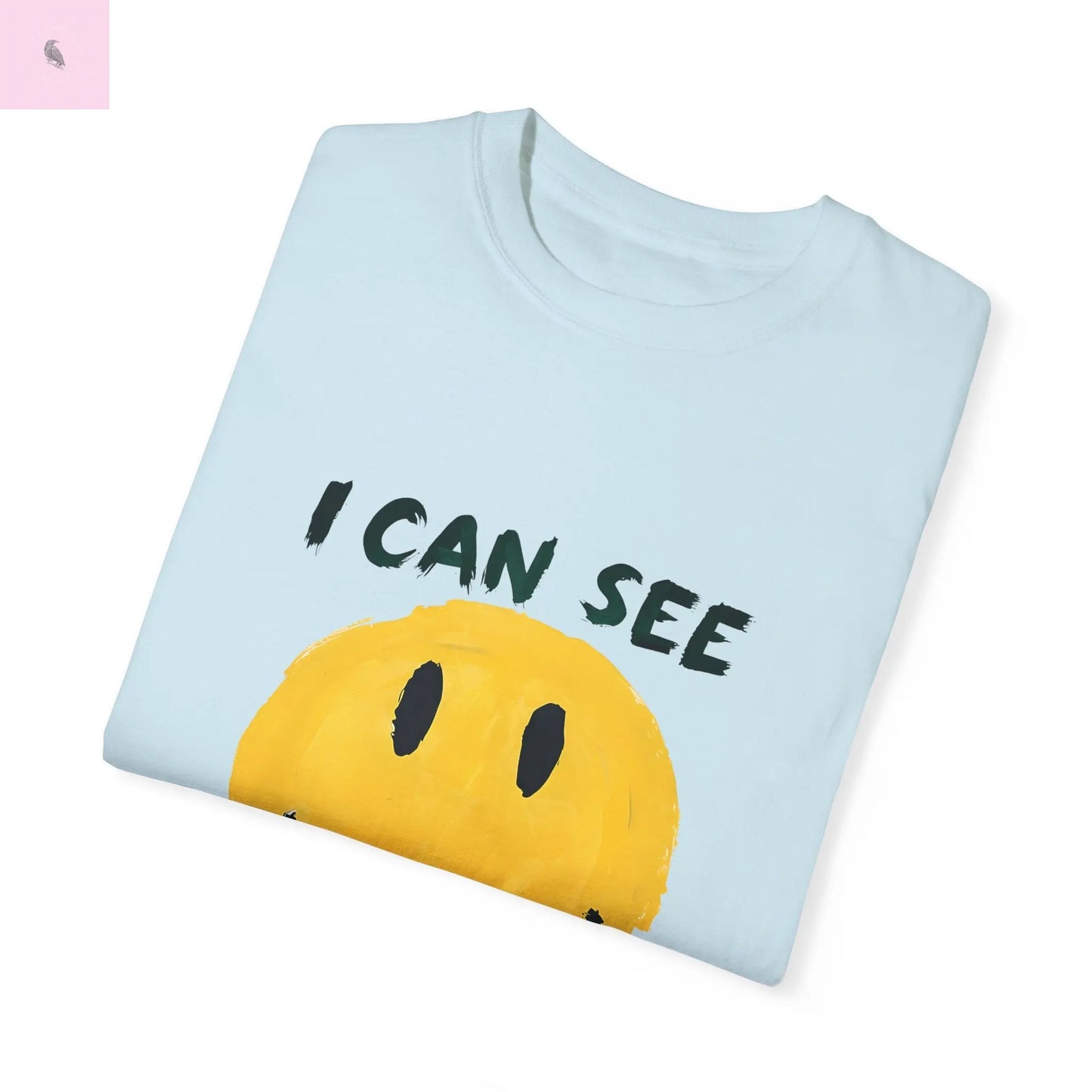 Funny Smiling Through the BS Unisex Tee - The flirty crow