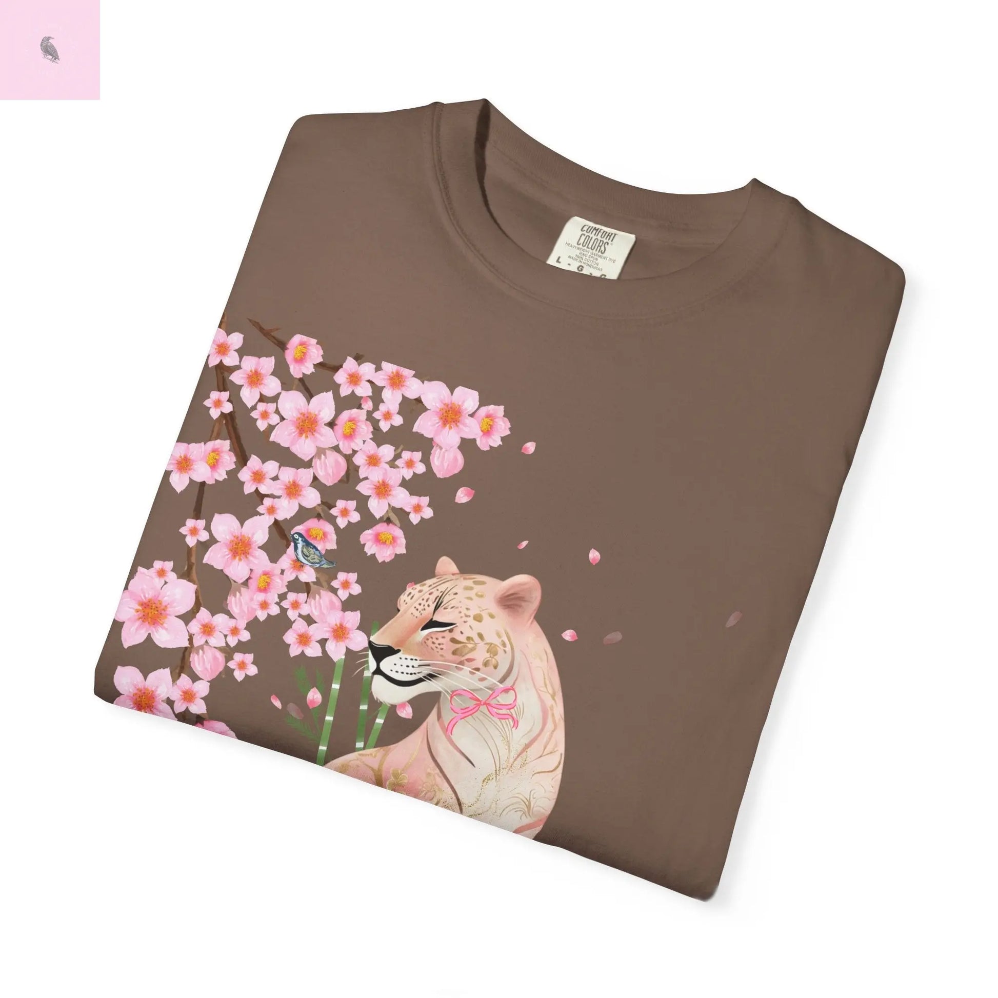 Chinoiserie Leopard T-shirt The flirty crow