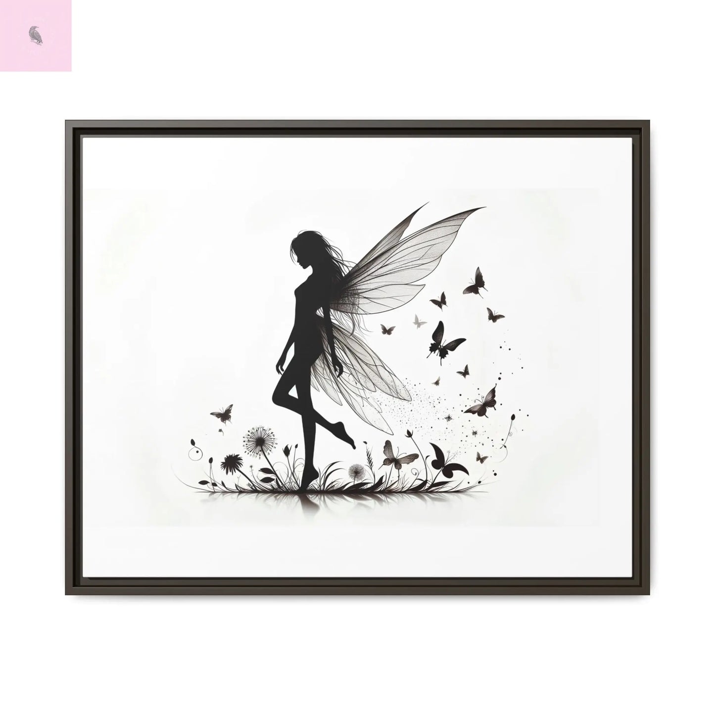 Fairy Canvas Wall Art - The flirty crow