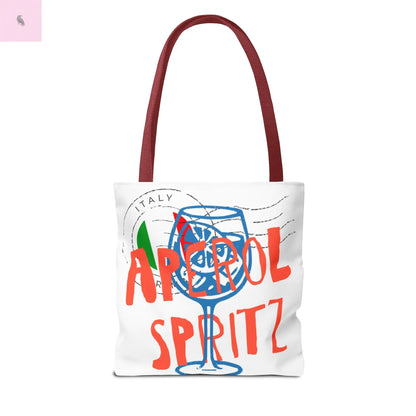Aperol Spritz Tote Bag, Stylish Beach Bag, Summer Accessory, Gift for Cocktail Lovers, Travel Bag, Fun Party Tote The flirty crow