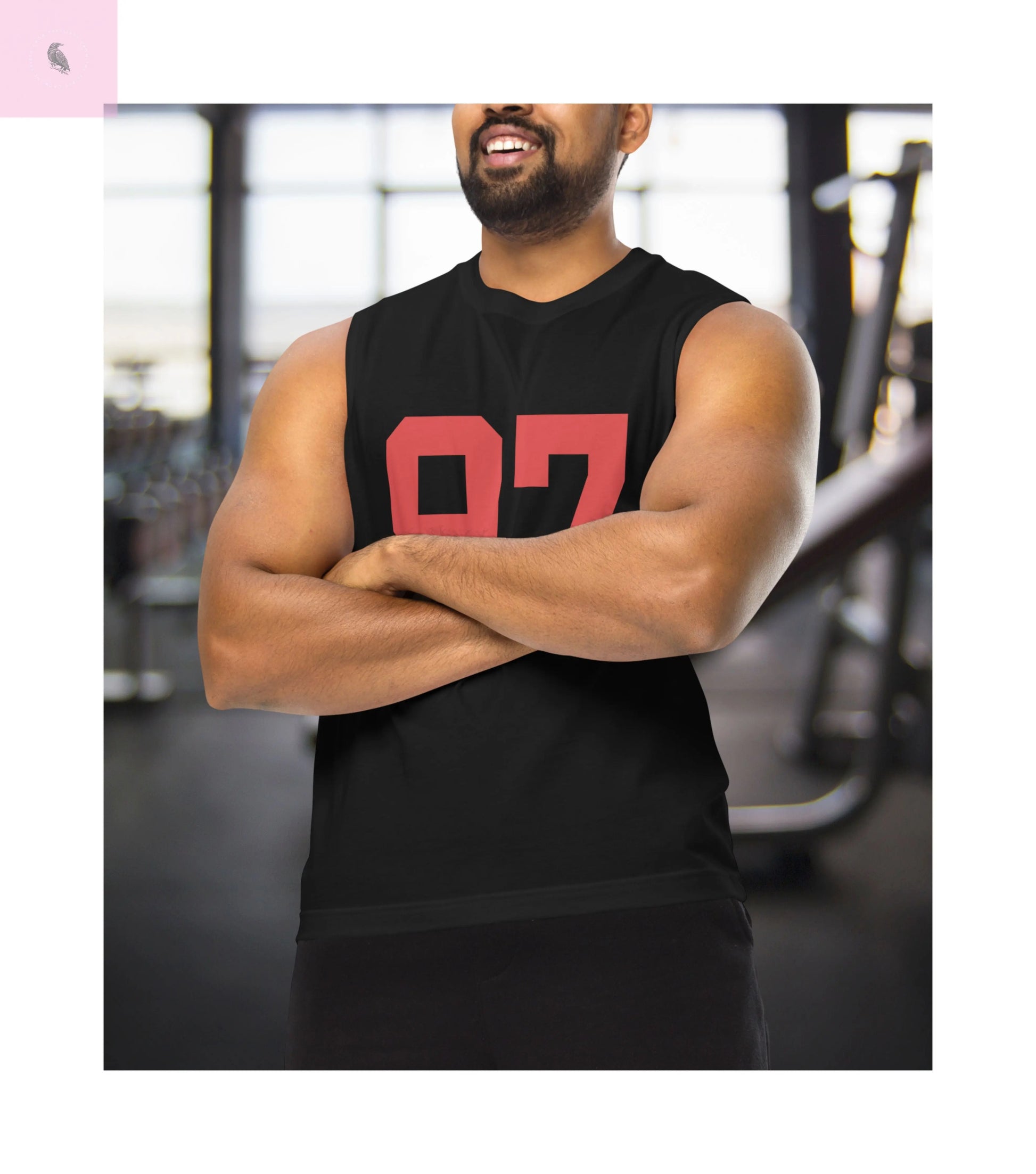 Unisex Nick Bosa Muscle Shirt The flirty crow