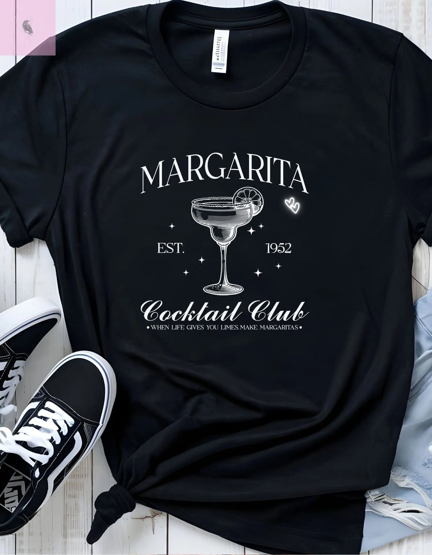 Margarita lovers  Softstyle cotton T-Shirt the flirty crow