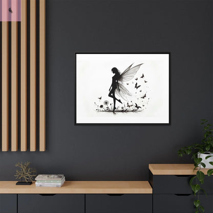 Fairy Canvas Wall Art - The flirty crow