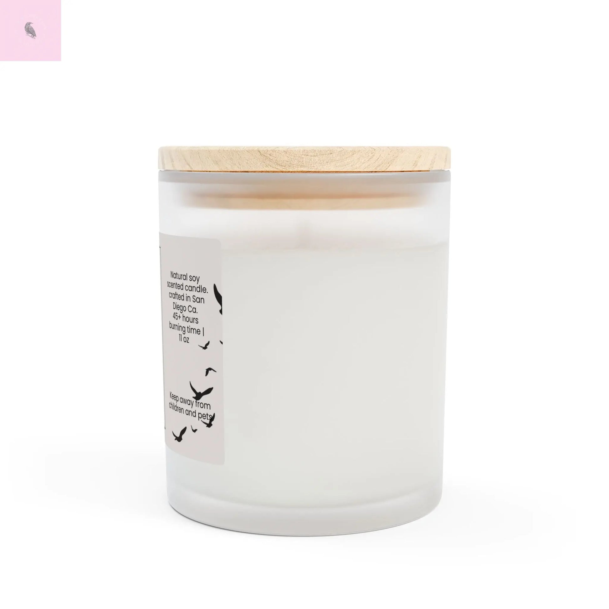 My favorite aunt  scented soy wax candle. the flirty crow