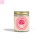 Mushroom retro Scented Candles, Coconut Apricot Wax (4oz, 9oz) the flirty crow