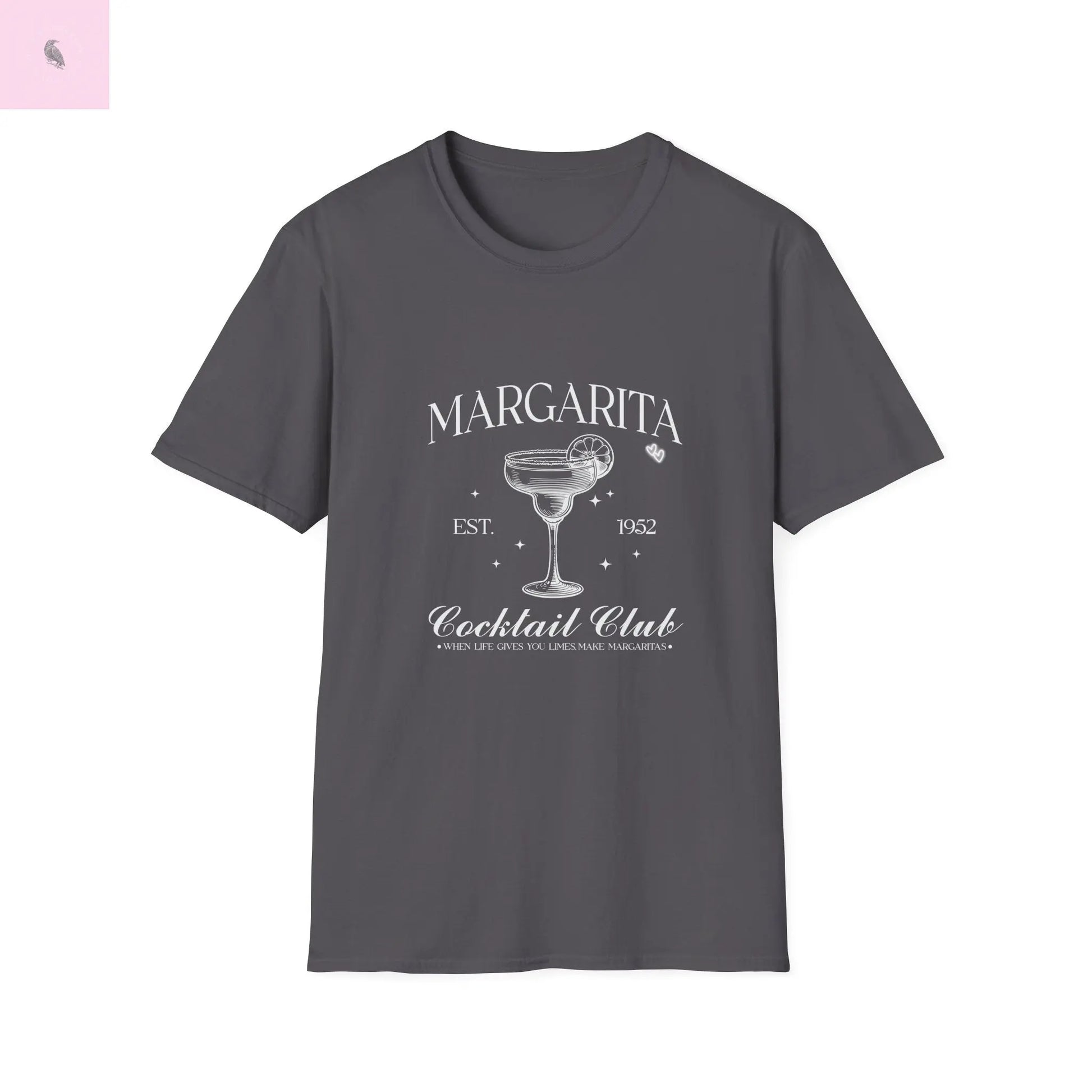 Margarita lovers  Softstyle cotton T-Shirt the flirty crow