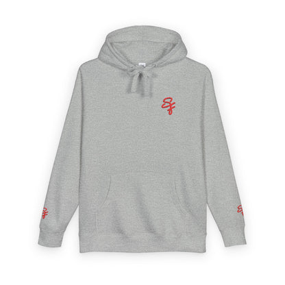Embroidered 49er Fan Fleece Hoodie  SF Fan Unisex Pullover