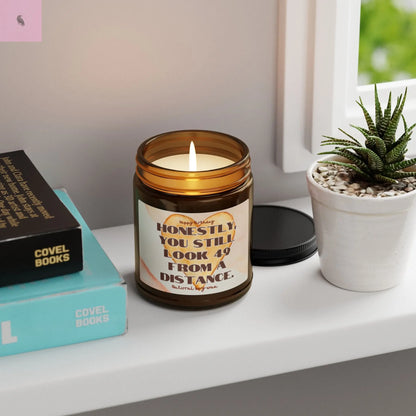 Birthday Funny Aging Candle - Soy Candle The flirty crow