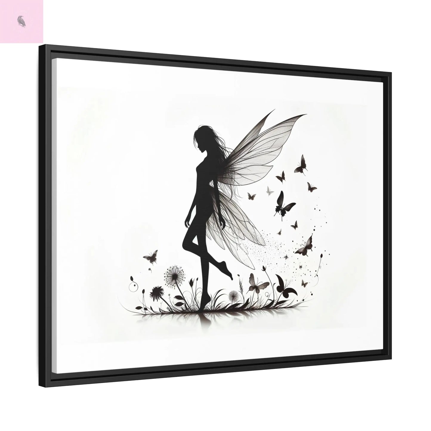 Fairy Canvas Wall Art - The flirty crow
