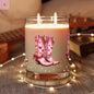 Scented Candle - Cowboy Girl Heart Candle, 11oz The flirty crow