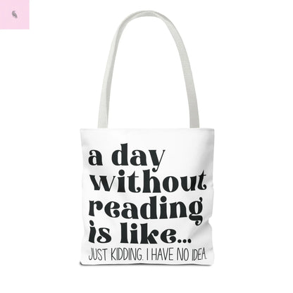 Book Lover Tote Bag, Funny Reading Quote, Literary Gift, Planner Bag, Library Tote, Reading Accessories, beach tote, grocery tote Printify