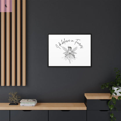 Fairies Canvas, Framed (Multi-color) - The flirty crow