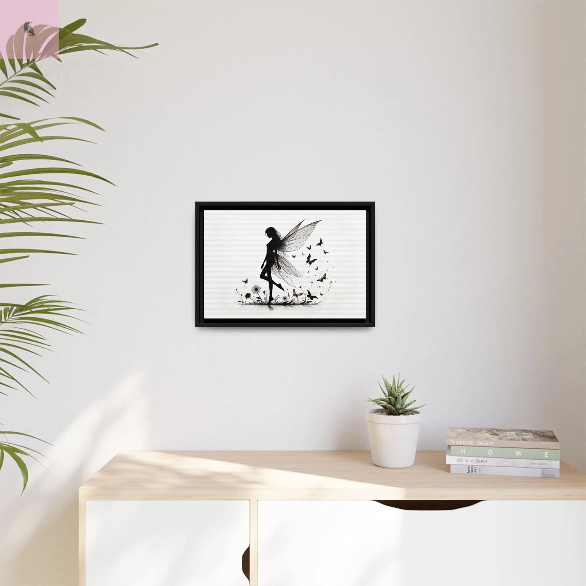 Fairy Canvas Wall Art - The flirty crow