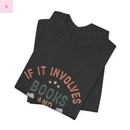 Unisex short sleeve book lover tee pajama lover bella + canvas cotton womens tee the flirty crow