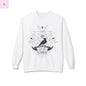 crow spirit animal crewneck sweatshirt the flirty crow