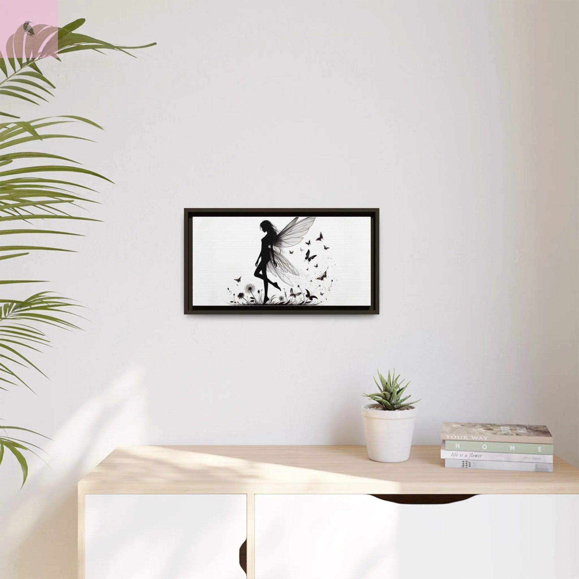 Fairy Canvas Wall Art - The flirty crow
