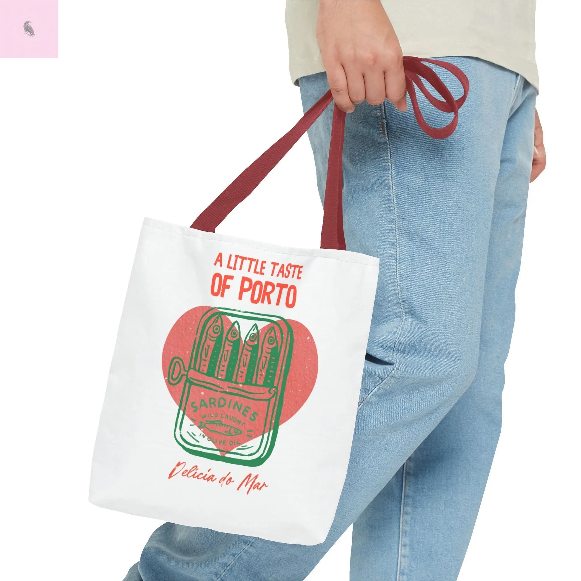 Porto-Inspired Tote Bag, Eco-Friendly Shopping Bag, Travel Tote, Gift for Food Lovers, Beach Bag, Everyday Carryall Printify