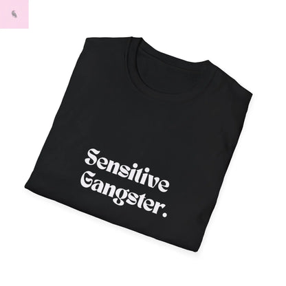 Sensitive Gangster tshirt,  Unisex  beachT-Shirt,  Funny summer top, Gift for Him/Her, Casual Wear, trending tee, cotton soft  top The flirty crow