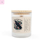 Crows Before Bros 11oz Soy Candle - Hand-Poured crow lover Frosted Glass with Natural Wooden Lid Printify