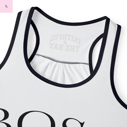 Nick Bosa Tank Top ,Sporty game day tank, Summer Apparel for Niner Fans, Nick Bosa women's tank Printify