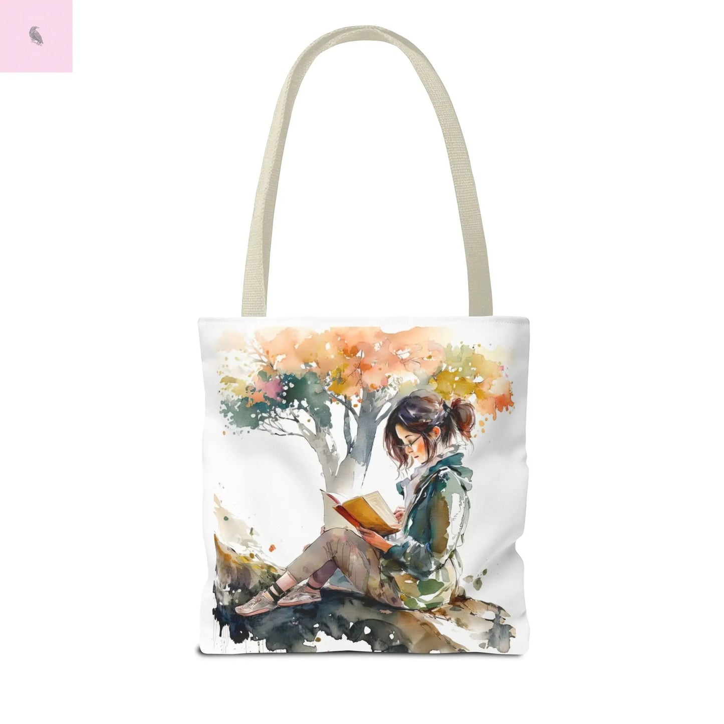 Reading Tote Bag, Literary Gift, Book Lover Tote, Eco-Friendly Bag, readers shopping Tote, book club bag The flirty crow