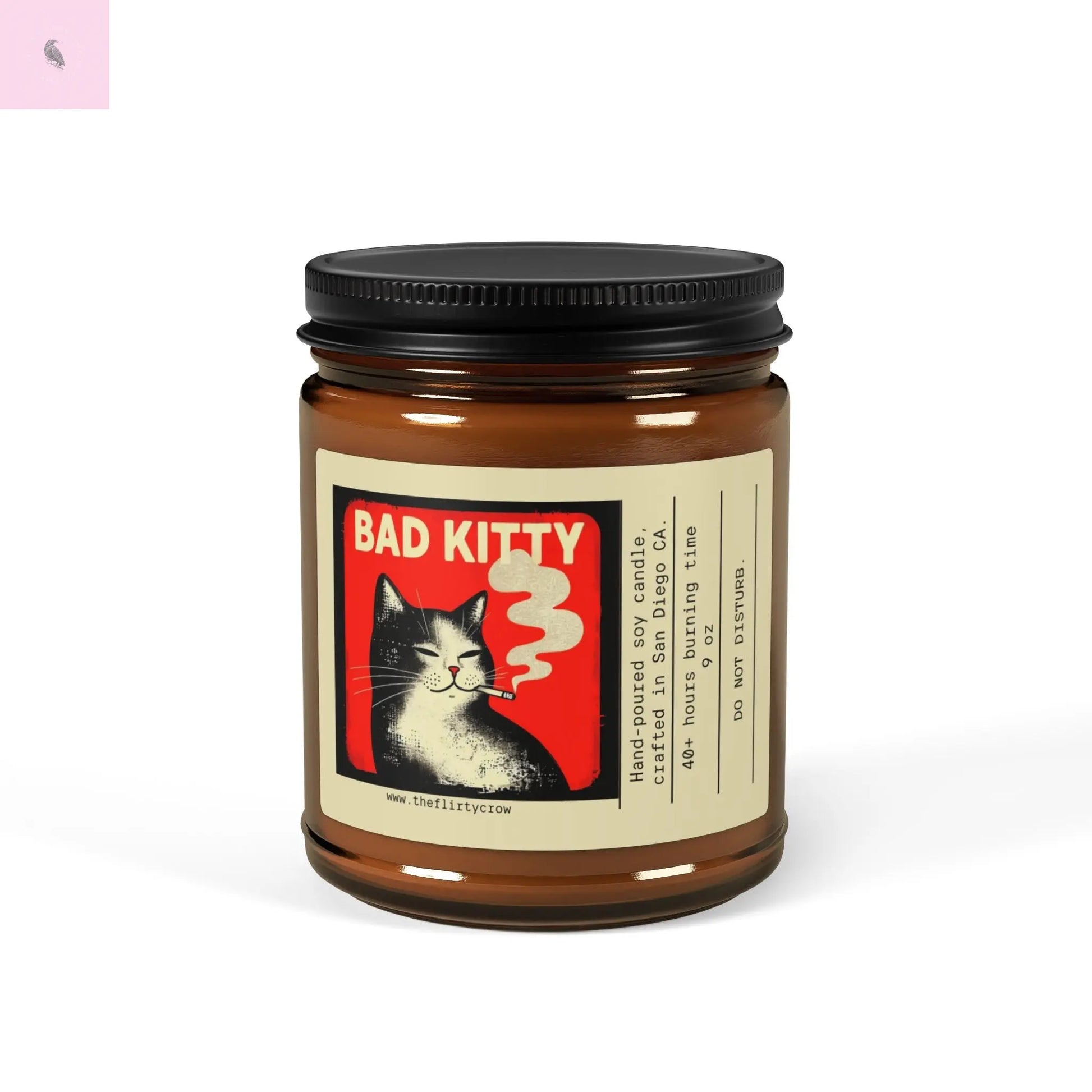 Bad Kitty Scented Soy Candle - Relaxing Home Fragrance Printify