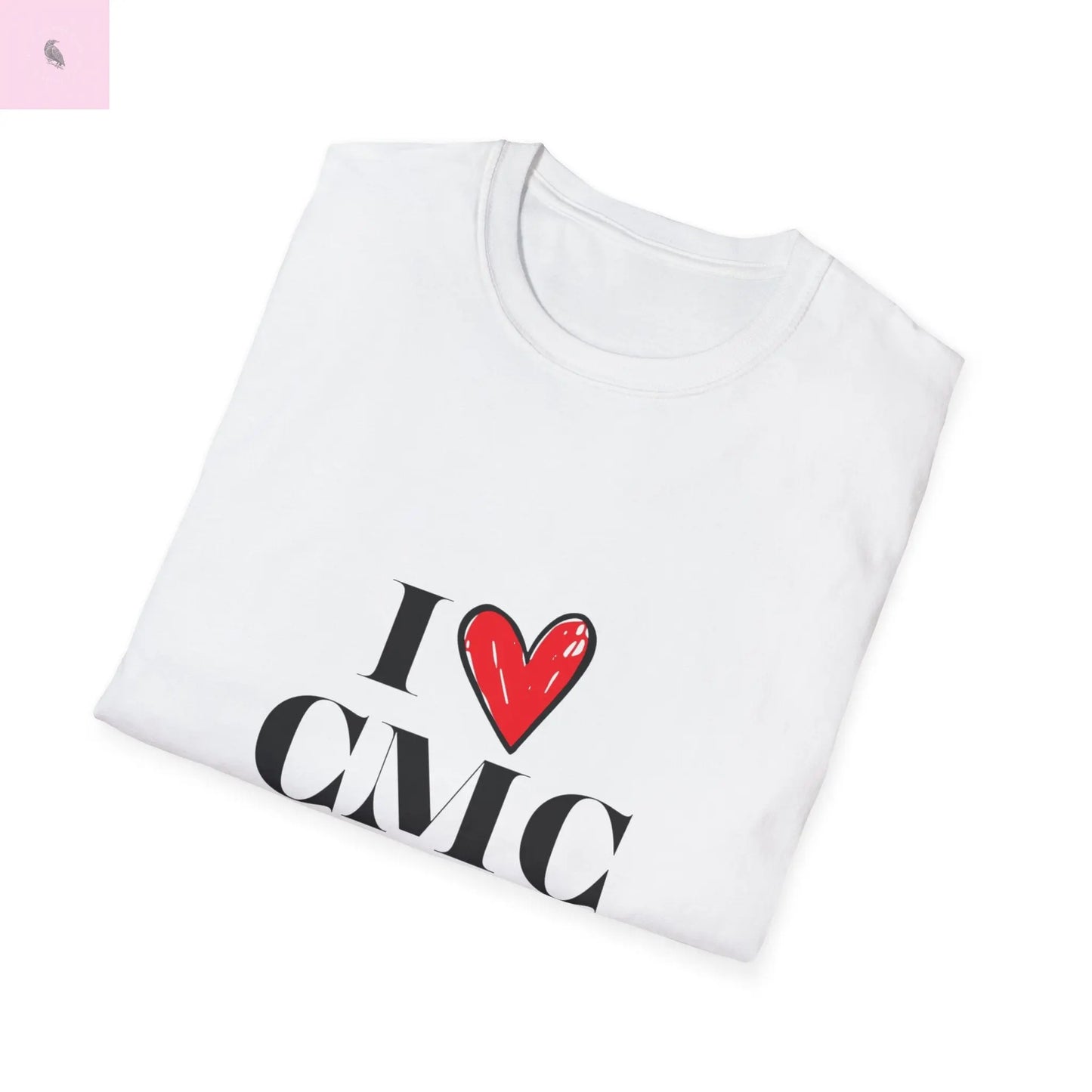 I Love CMC Unisex 49erT-Shirt, gift for niner fan, Game Day tee, 49er tshirt Printify