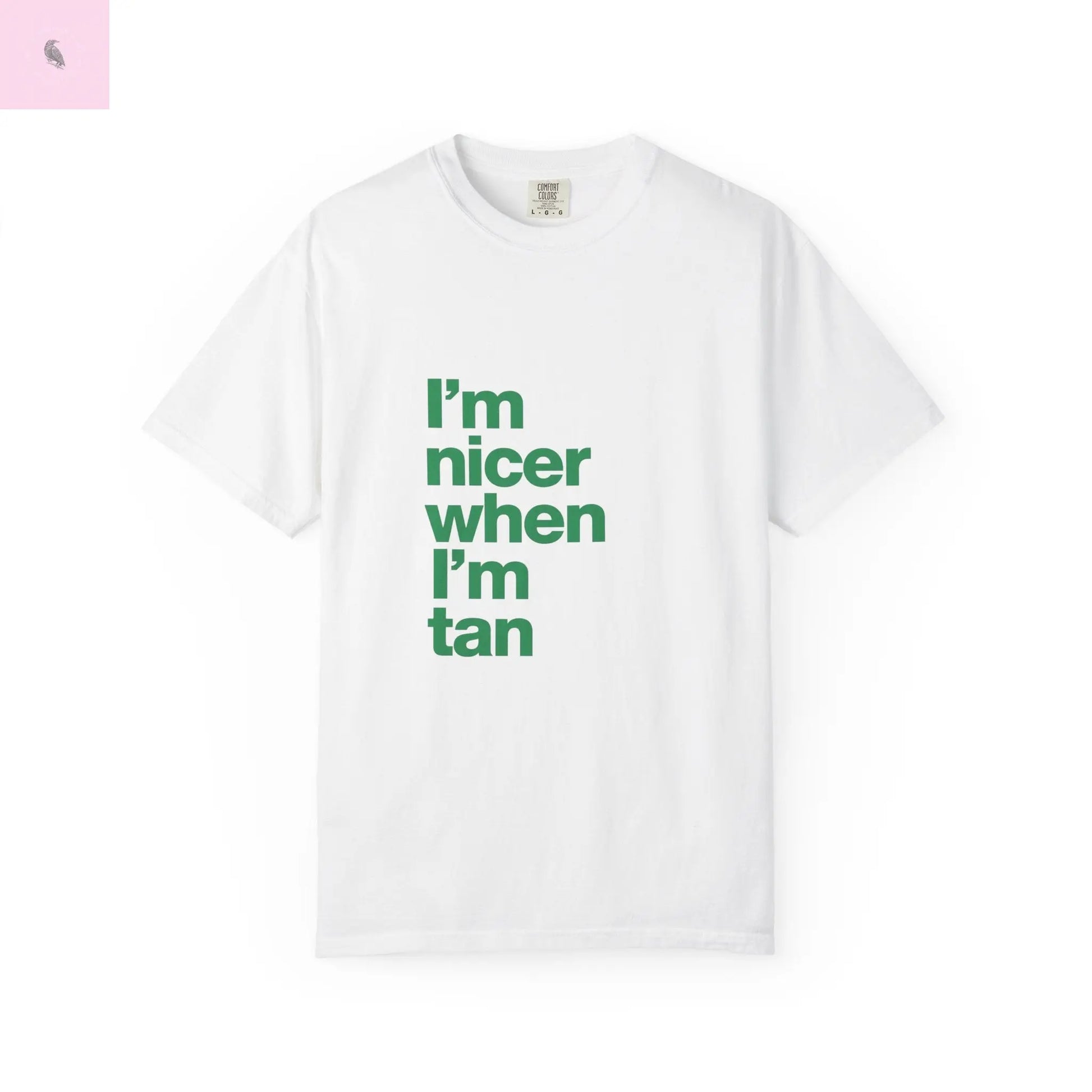 Funny Bold Summer T-Shirt - The flirty crow