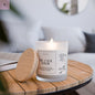 My favorite aunt  scented soy wax candle. the flirty crow
