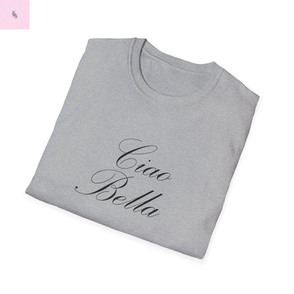 Ciao Bella Italy lovers  Softstyle T-Shirt the flirty crow