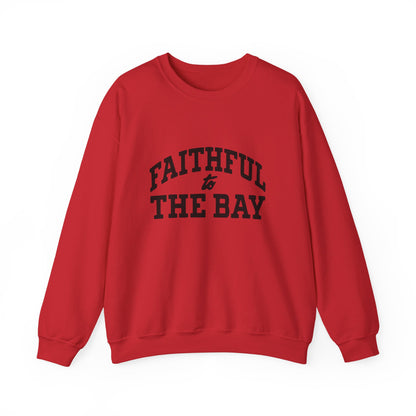 Faithful to the Bay Crewneck Sweatshirt, Personalized 'Warner 54' Team-Style Pullover