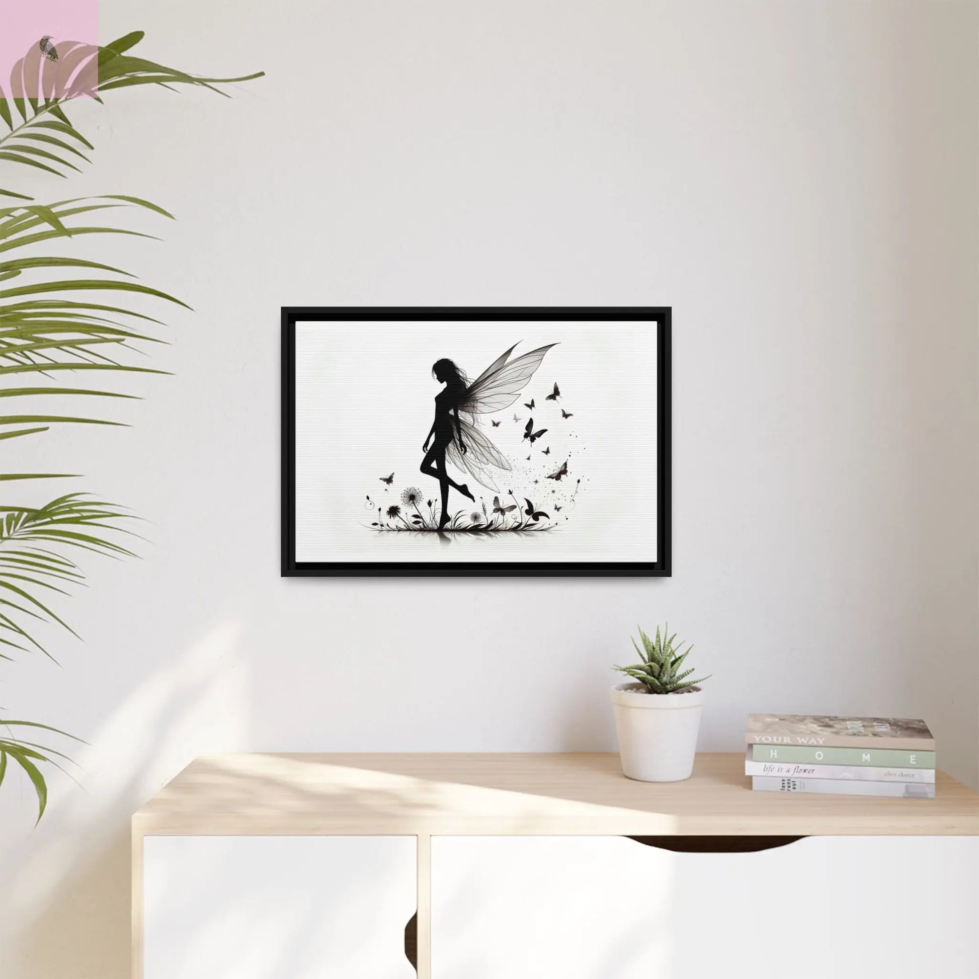Fairy Canvas Wall Art - The flirty crow